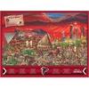 image:imageYouTheFan NFL Joe Journeyman 18 x 24 500Piece Team PuzzleAtlanta Falcons