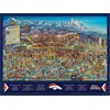 image:imageYouTheFan NFL Joe Journeyman 18 x 24 500Piece Team PuzzleDenver Broncos