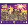 image:imageYouTheFan NFL Joe Journeyman 18 x 24 500Piece Team PuzzleMinnesota Vikings