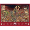 image:imageYouTheFan NFL Joe Journeyman 18 x 24 500Piece Team PuzzleSan Francisco 49ers