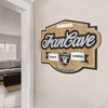 image:imageYouTheFan NFL Officiallylicensed FanCave 3D wall art  readytohang 3D multilayered construction  floating wall mount design  Perfect fan giftOne Size