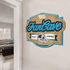 image:imageYouTheFan NFL Officiallylicensed FanCave 3D wall art  readytohang 3D multilayered construction  floating wall mount design  Perfect fan giftOne Size