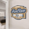 image:imageYouTheFan NFL Officiallylicensed FanCave 3D wall art  readytohang 3D multilayered construction  floating wall mount design  Perfect fan giftOne Size