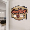 image:imageYouTheFan NFL Officiallylicensed FanCave 3D wall art  readytohang 3D multilayered construction  floating wall mount design  Perfect fan giftOne Size