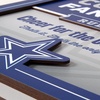 image:imageYouTheFan Officiallylicensed NFL Fan Rules Wall Art multiple layers humorous team artwork sports fan motto showcases funny rules indoor decorDallas Cowboys