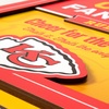 image:imageYouTheFan Officiallylicensed NFL Fan Rules Wall Art multiple layers humorous team artwork sports fan motto showcases funny rules indoor decorKansas City Chiefs