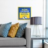 image:imageYouTheFan Officiallylicensed NFL Fan Rules Wall Art multiple layers humorous team artwork sports fan motto showcases funny rules indoor decorLos Angeles Rams