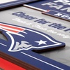 image:imageYouTheFan Officiallylicensed NFL Fan Rules Wall Art multiple layers humorous team artwork sports fan motto showcases funny rules indoor decorNew England Patriots