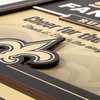 image:imageYouTheFan Officiallylicensed NFL Fan Rules Wall Art multiple layers humorous team artwork sports fan motto showcases funny rules indoor decorNew Orleans Saints