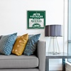 image:imageYouTheFan Officiallylicensed NFL Fan Rules Wall Art multiple layers humorous team artwork sports fan motto showcases funny rules indoor decorNew York Jets