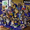 image:imageYouTheFan Officiallylicensed NFL Purebred 3D Wall Art  Humorous original handdrawn cartoon artwork multilayer funny gift indoor team decorBaltimore Ravens