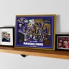 image:imageYouTheFan Officiallylicensed NFL Purebred 3D Wall Art  Humorous original handdrawn cartoon artwork multilayer funny gift indoor team decorBaltimore Ravens