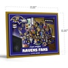 image:imageYouTheFan Officiallylicensed NFL Purebred 3D Wall Art  Humorous original handdrawn cartoon artwork multilayer funny gift indoor team decorBaltimore Ravens