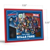 image:imageYouTheFan Officiallylicensed NFL Purebred 3D Wall Art  Humorous original handdrawn cartoon artwork multilayer funny gift indoor team decorBuffalo Bills