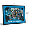 image:imageYouTheFan Officiallylicensed NFL Purebred 3D Wall Art  Humorous original handdrawn cartoon artwork multilayer funny gift indoor team decorCarolina Panthers