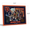 image:imageYouTheFan Officiallylicensed NFL Purebred 3D Wall Art  Humorous original handdrawn cartoon artwork multilayer funny gift indoor team decorChicago Bears