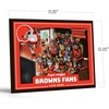 image:imageYouTheFan Officiallylicensed NFL Purebred 3D Wall Art  Humorous original handdrawn cartoon artwork multilayer funny gift indoor team decorCleveland Browns