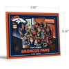 image:imageYouTheFan Officiallylicensed NFL Purebred 3D Wall Art  Humorous original handdrawn cartoon artwork multilayer funny gift indoor team decorDenver Broncos