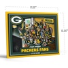 image:imageYouTheFan Officiallylicensed NFL Purebred 3D Wall Art  Humorous original handdrawn cartoon artwork multilayer funny gift indoor team decorGreen Bay Packers