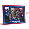 image:imageYouTheFan Officiallylicensed NFL Purebred 3D Wall Art  Humorous original handdrawn cartoon artwork multilayer funny gift indoor team decorNew York Giants