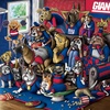 image:imageYouTheFan Officiallylicensed NFL Purebred 3D Wall Art  Humorous original handdrawn cartoon artwork multilayer funny gift indoor team decorNew York Giants