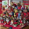 image:imageYouTheFan Officiallylicensed NFL Purebred 3D Wall Art  Humorous original handdrawn cartoon artwork multilayer funny gift indoor team decorTampa Bay Buccaneers