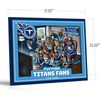 image:imageYouTheFan Officiallylicensed NFL Purebred 3D Wall Art  Humorous original handdrawn cartoon artwork multilayer funny gift indoor team decorTennessee Titans