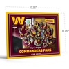 image:imageYouTheFan Officiallylicensed NFL Purebred 3D Wall Art  Humorous original handdrawn cartoon artwork multilayer funny gift indoor team decorWashington Commanders