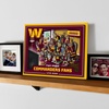 image:imageYouTheFan Officiallylicensed NFL Purebred 3D Wall Art  Humorous original handdrawn cartoon artwork multilayer funny gift indoor team decorWashington Commanders
