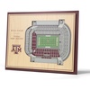image:imageYouTheFan NCAA Butler Bulldogs 5Layer StadiumView 3D Wall Art  Hinkle FieldhouseTexas AM Aggies