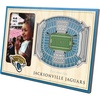 image:imageYouTheFan NFL Arizona Cardinals 3D StadiumViews Picture FrameJacksonville Jaguars