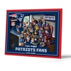 image:imageYouTheFan Officiallylicensed NFL Purebred 3D Wall Art  Humorous original handdrawn cartoon artwork multilayer funny gift indoor team decorNew England Patriots