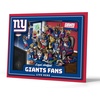 image:imageYouTheFan Officiallylicensed NFL Purebred 3D Wall Art  Humorous original handdrawn cartoon artwork multilayer funny gift indoor team decorNew York Giants