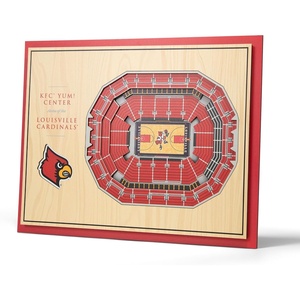 image:imageYouTheFan NCAA Butler Bulldogs 5Layer StadiumView 3D Wall Art  Hinkle FieldhouseLouisville Cardinals