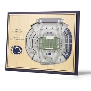 image:imageYouTheFan NCAA Butler Bulldogs 5Layer StadiumView 3D Wall Art  Hinkle FieldhousePenn State Nittany Lions