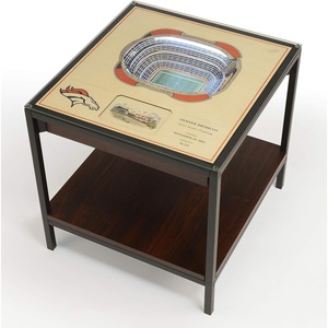 image:imageYouTheFan NFL 25Layer StadiumViews Lighted End TableDenver Broncos
