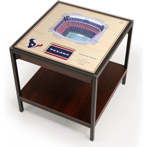 image:imageYouTheFan NFL 25Layer StadiumViews Lighted End TableHouston Texans