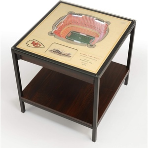 image:imageYouTheFan NFL 25Layer StadiumViews Lighted End TableKansas City Chiefs