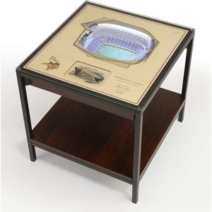 image:imageYouTheFan NFL 25Layer StadiumViews Lighted End TableMinnesota Vikings