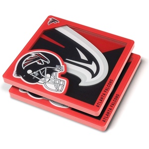 image:imageYouTheFan NFL 3D Logo Series CoasterAtlanta Falcons