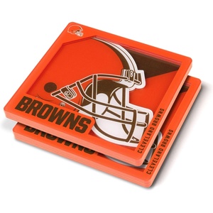 image:imageYouTheFan NFL 3D Logo Series CoasterCleveland Browns
