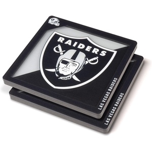image:imageYouTheFan NFL 3D Logo Series CoasterLas Vegas Raiders