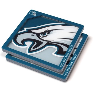 image:imageYouTheFan NFL 3D Logo Series CoasterPhiladelphia Eagles