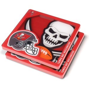 image:imageYouTheFan NFL 3D Logo Series CoasterTampa Bay Buccaneers