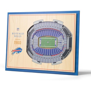 image:imageYouTheFan NFL 5Layer StadiumView Wall ArtBuffalo Bills