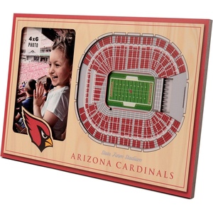 image:imageYouTheFan NFL Arizona Cardinals 3D StadiumViews Picture FrameArizona Cardinals
