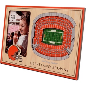 image:imageYouTheFan NFL Arizona Cardinals 3D StadiumViews Picture FrameCleveland Browns