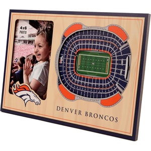 image:imageYouTheFan NFL Arizona Cardinals 3D StadiumViews Picture FrameDenver Broncos