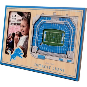 image:imageYouTheFan NFL Arizona Cardinals 3D StadiumViews Picture FrameDetroit Lions
