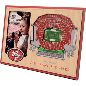 image:imageYouTheFan NFL Arizona Cardinals 3D StadiumViews Picture FrameSan Francisco 49ers